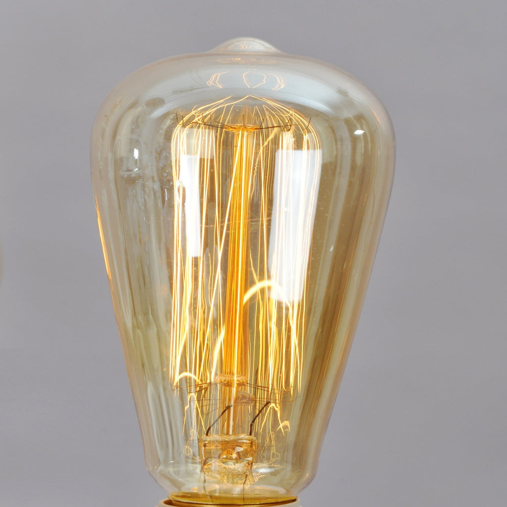 UNITARY BRAND Retro Style Edison Incandescent Bulb E26 Max 40W Set of 8 - unitarylighting