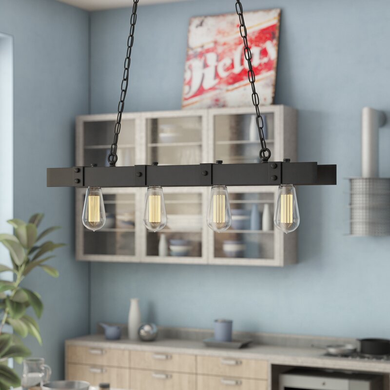 Modern 3 - Lights  Kitchen Island Geometric Pendant