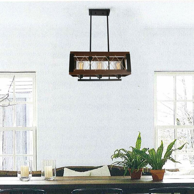 Modern 3 - Lights  Kitchen Island Geometric Pendant