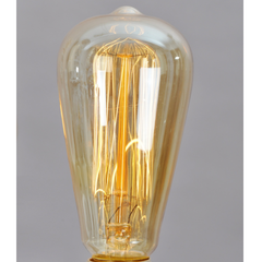 UNITARY BRAND Retro Style Edison Incandescent Bulb E26 Max 40W Set of 8 - unitarylighting