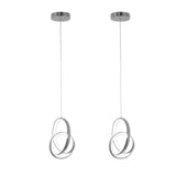 2pcs Pack Modern LED Pendant Light (Set of 2)