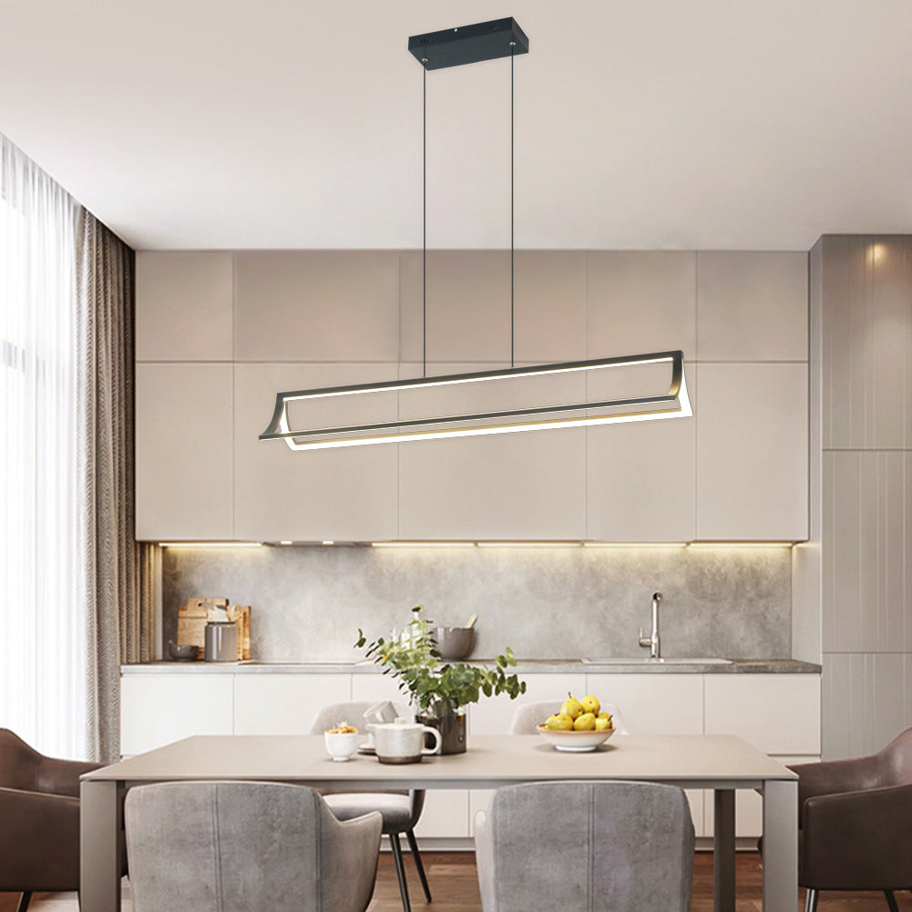 Modern LED island pendant light